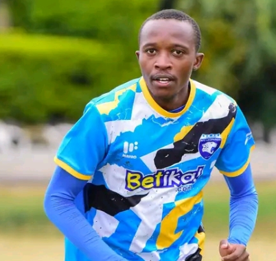 AFC Leopards' defender Kayci Odhiambo during training/AFC LEOPARDS