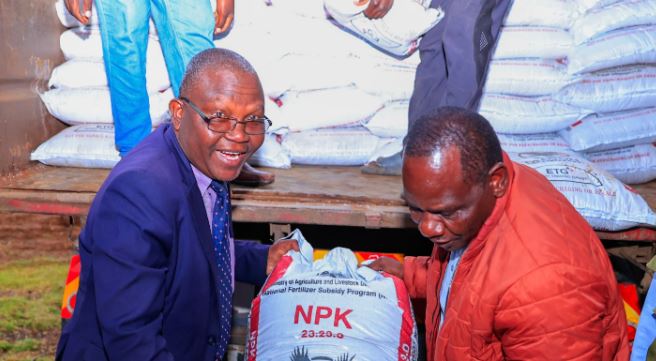 North Rift counties, NCPB partner to take fertiliser closer to farmers
