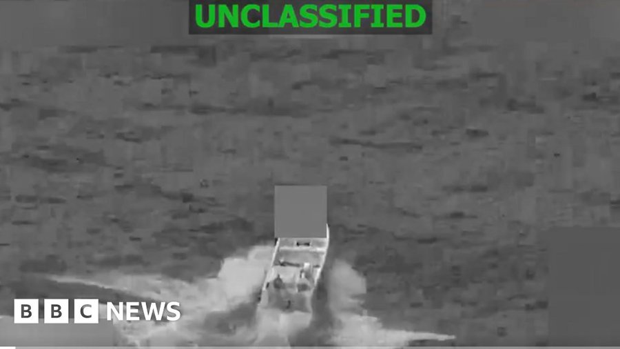 US military strikes alleged drug boat in Pacific Ocean, killing two