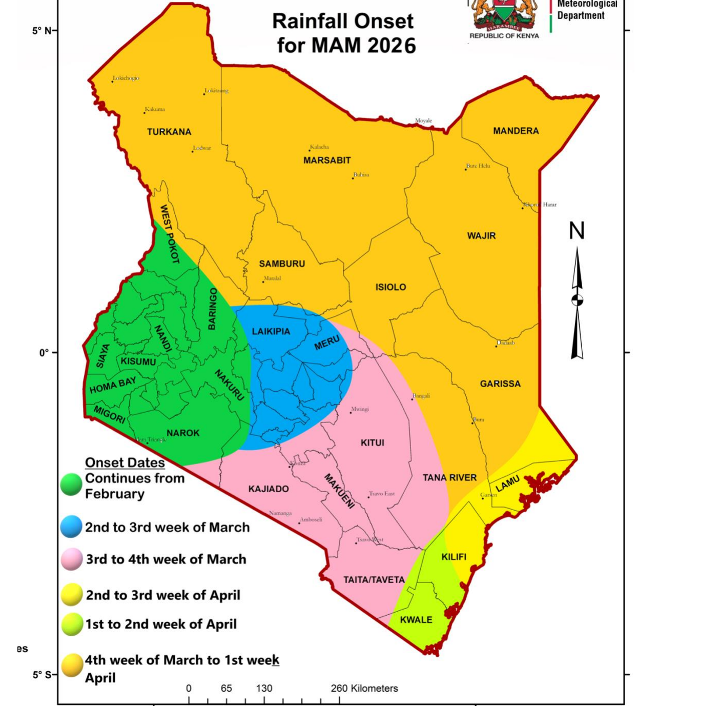 Ministry issues malaria, cholera alert in 32 counties with heavy rains