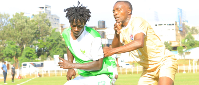 Action between Gucha and Nairobi at Gusii Stadium/ANGWENYI GICHANA