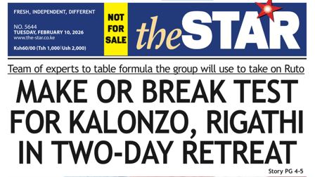 Brief: Make or break test for Kalonzo, Rigathi