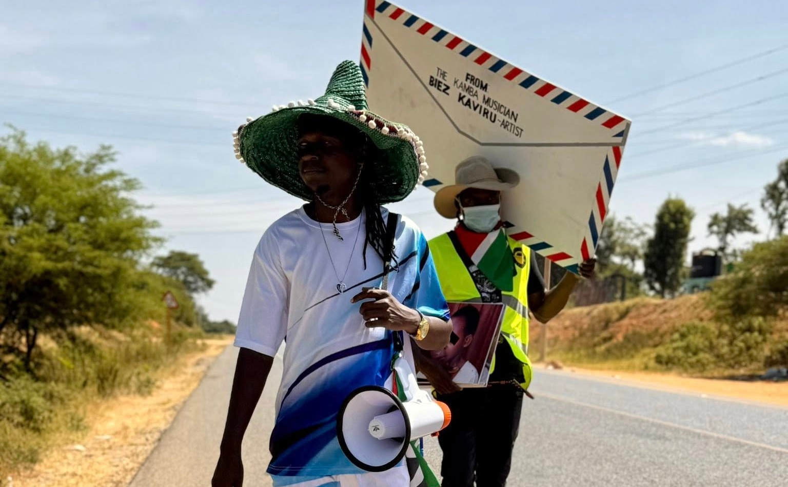Biez Kaviru Walked 170km to State House — Here’s Why