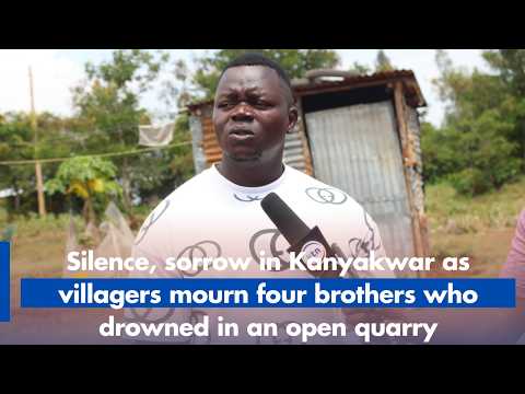 Silence, sorrow in Kanyakwar as villagers mourn four brothers who drowned in an open quarry