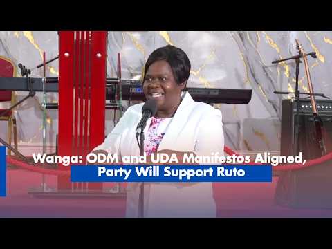 Wanga  ODM and UDA Manifestos Aligned, Party Will Support Ruto