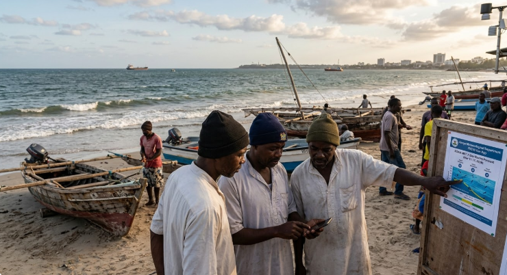 Met warns of strong winds along the Kenyan Coast