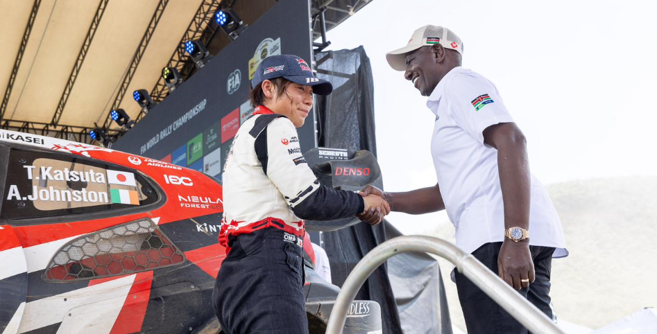 Katsuta credits Tänak support after maiden Safari Rally victory