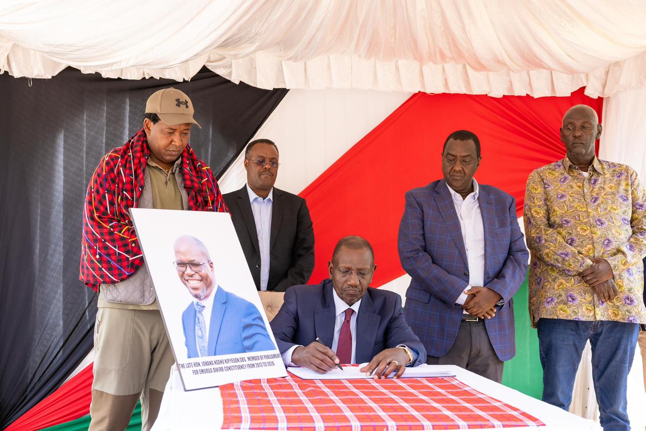Ruto celebrates MP Ngeno love for artists