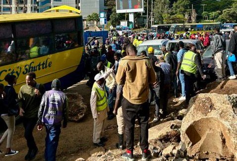 One dead after bus crashes into vehicles on Valley Road