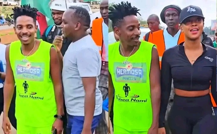 Celebrities Who Flagged Off Eric Omondi’s 466Km Trek to Busia