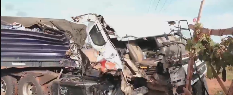 Six dead in head-on collision on Nairobi–Mombasa Highway