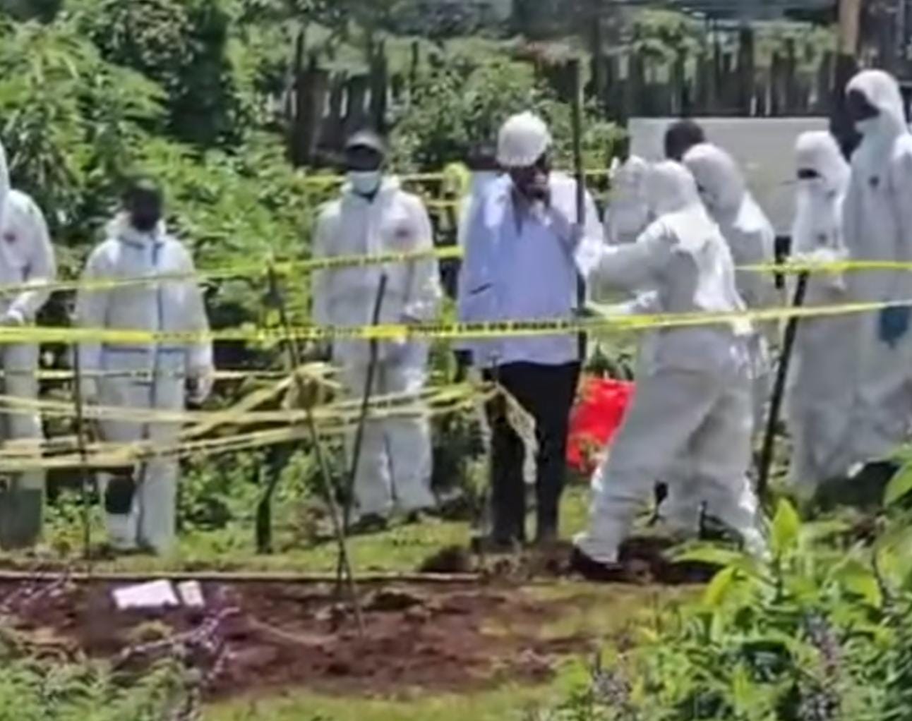Exhumation of bodies at alleged Kericho mass grave begins