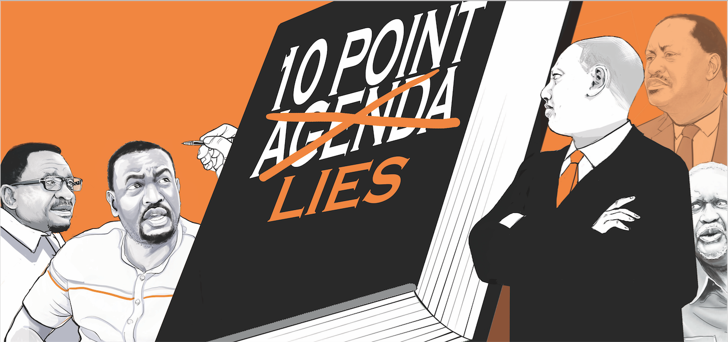 Linda Wananchi report misses facts on 10-point agenda