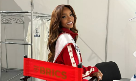 Kenyan model shines as Miss BRICS runner-up