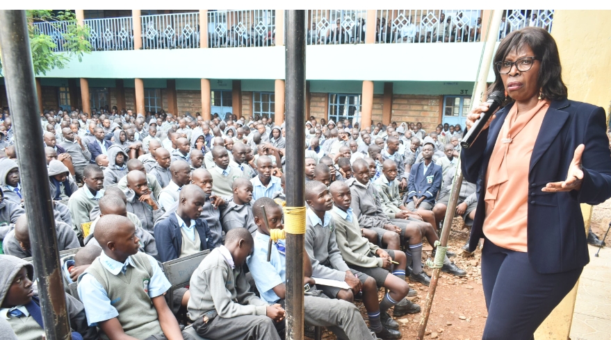 Poverty to power: UK-based leader inspires Homa Bay students to dream big