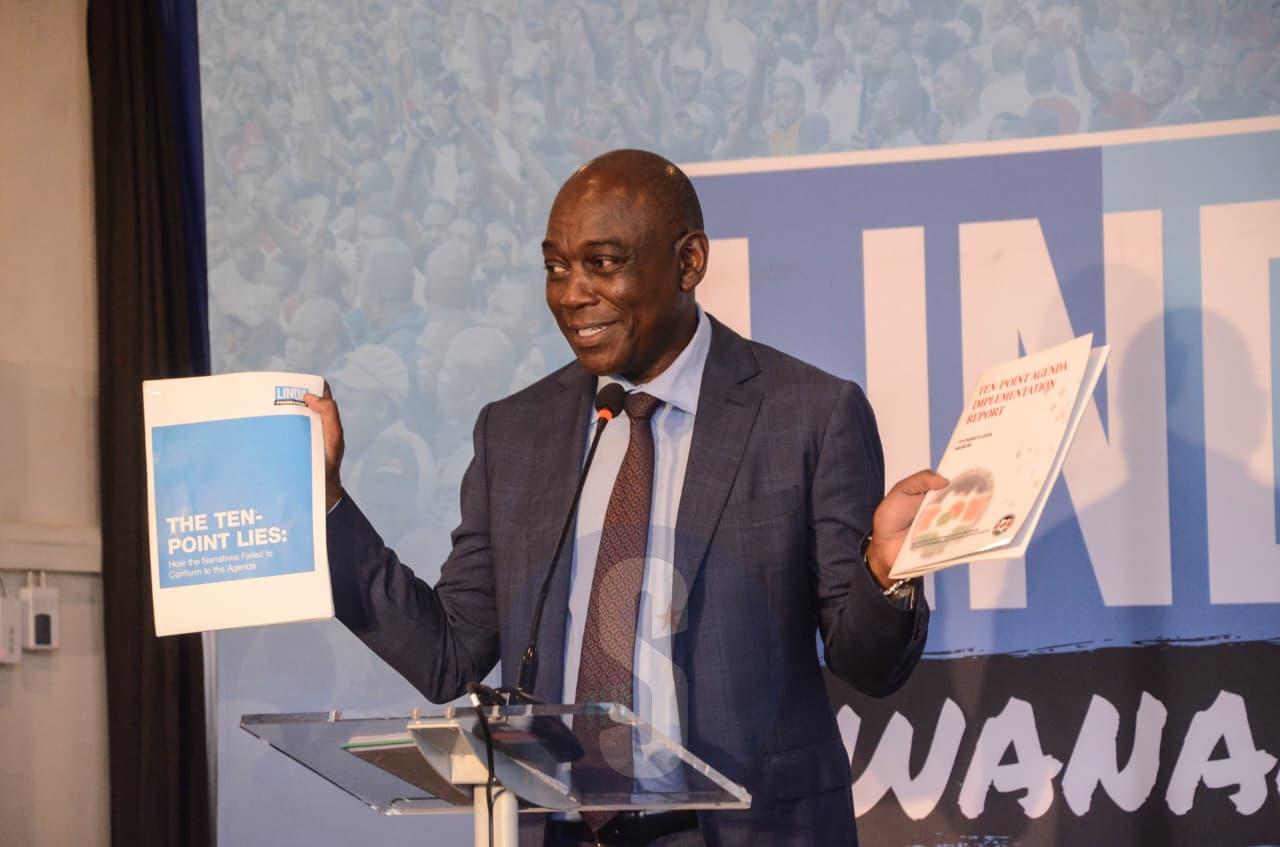 Linda Mwanainchi: 10-Point Agenda report scored 10%