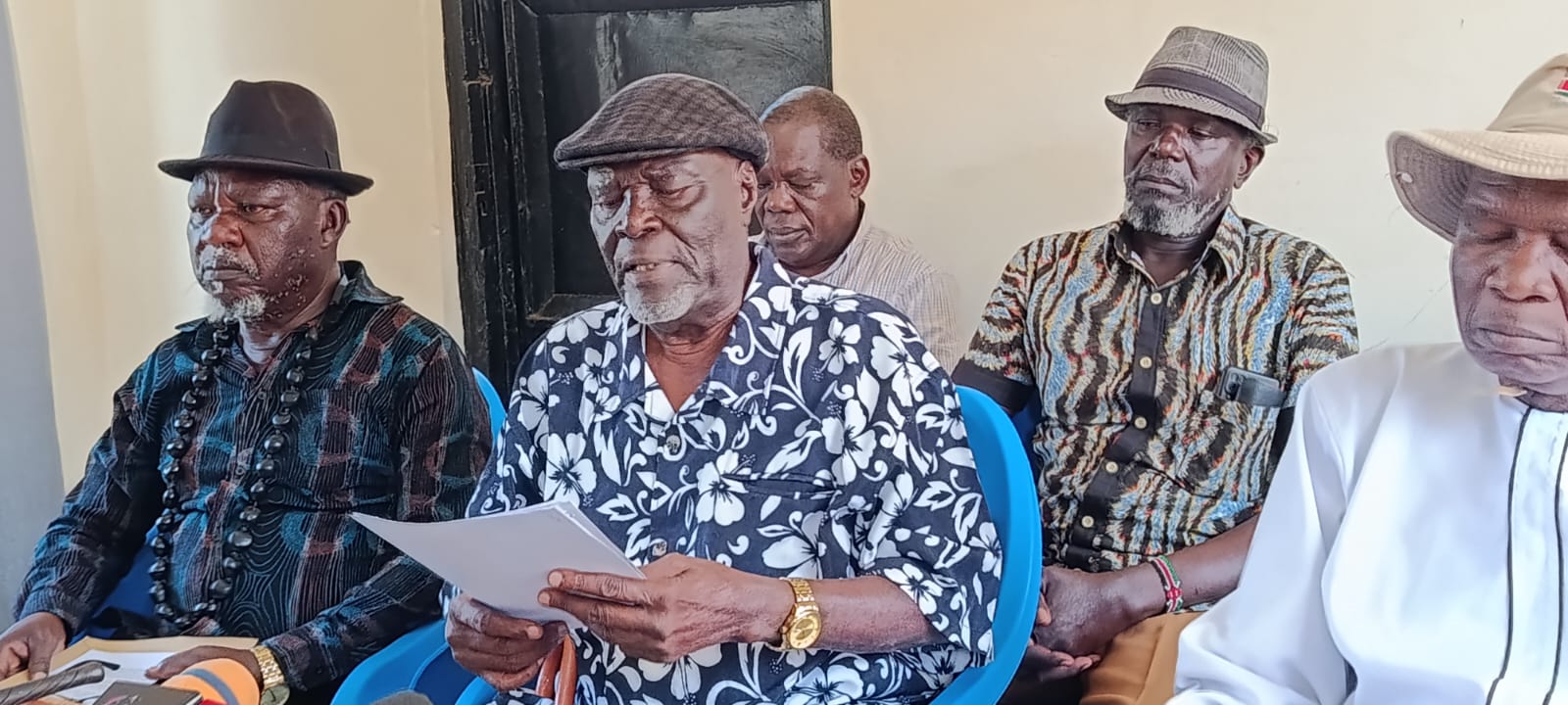 Luo elders urge unity in ODM, condemn alleged harassment of Tuju