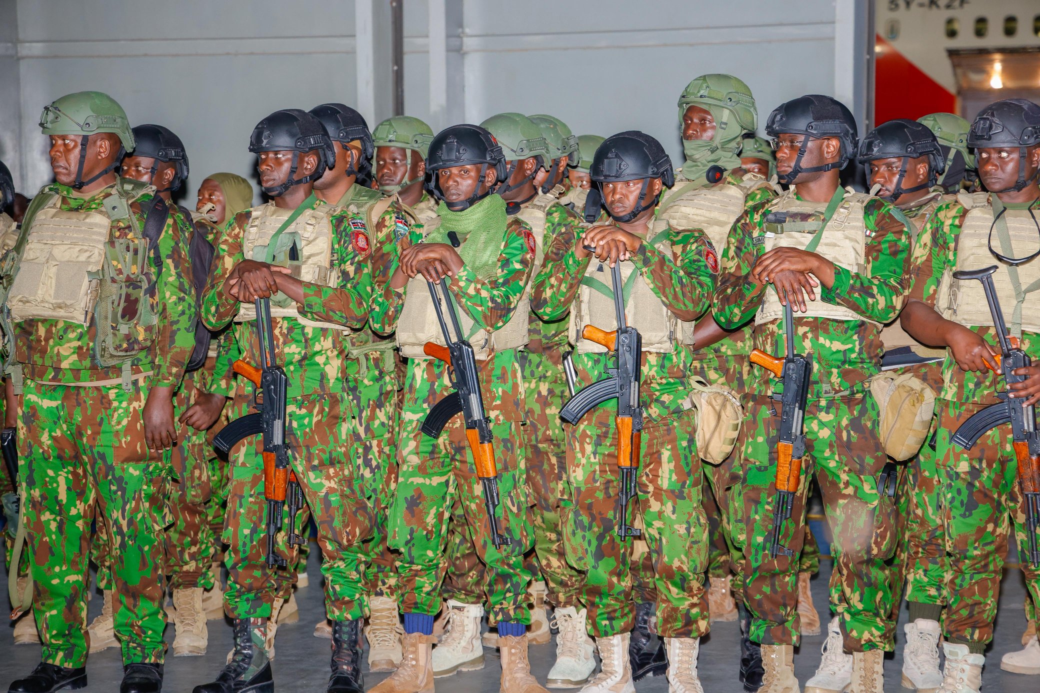[PHOTOS] Kenya welcomes back heroic police contingent from Haiti