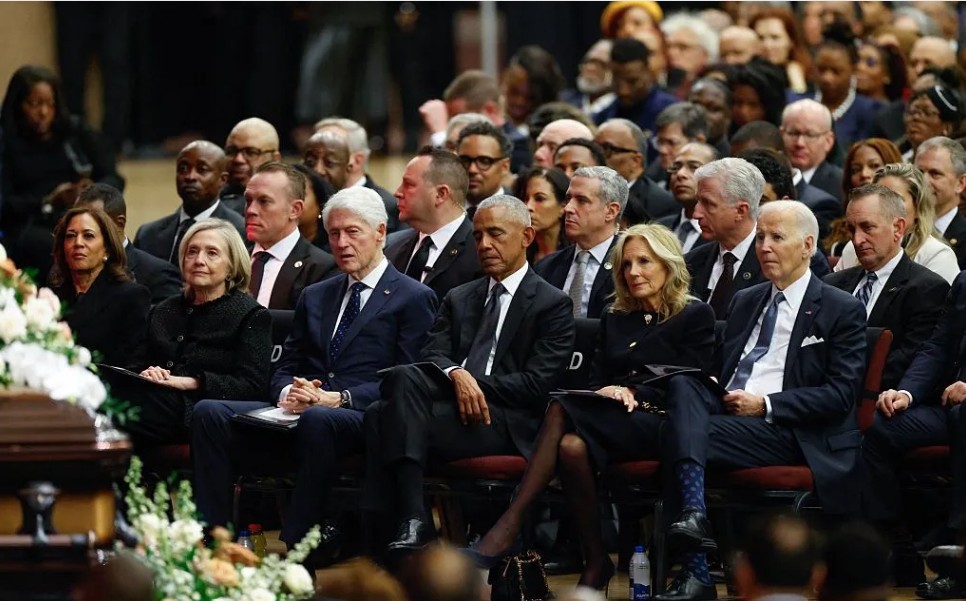 US presidents gather to honour Jesse Jackson