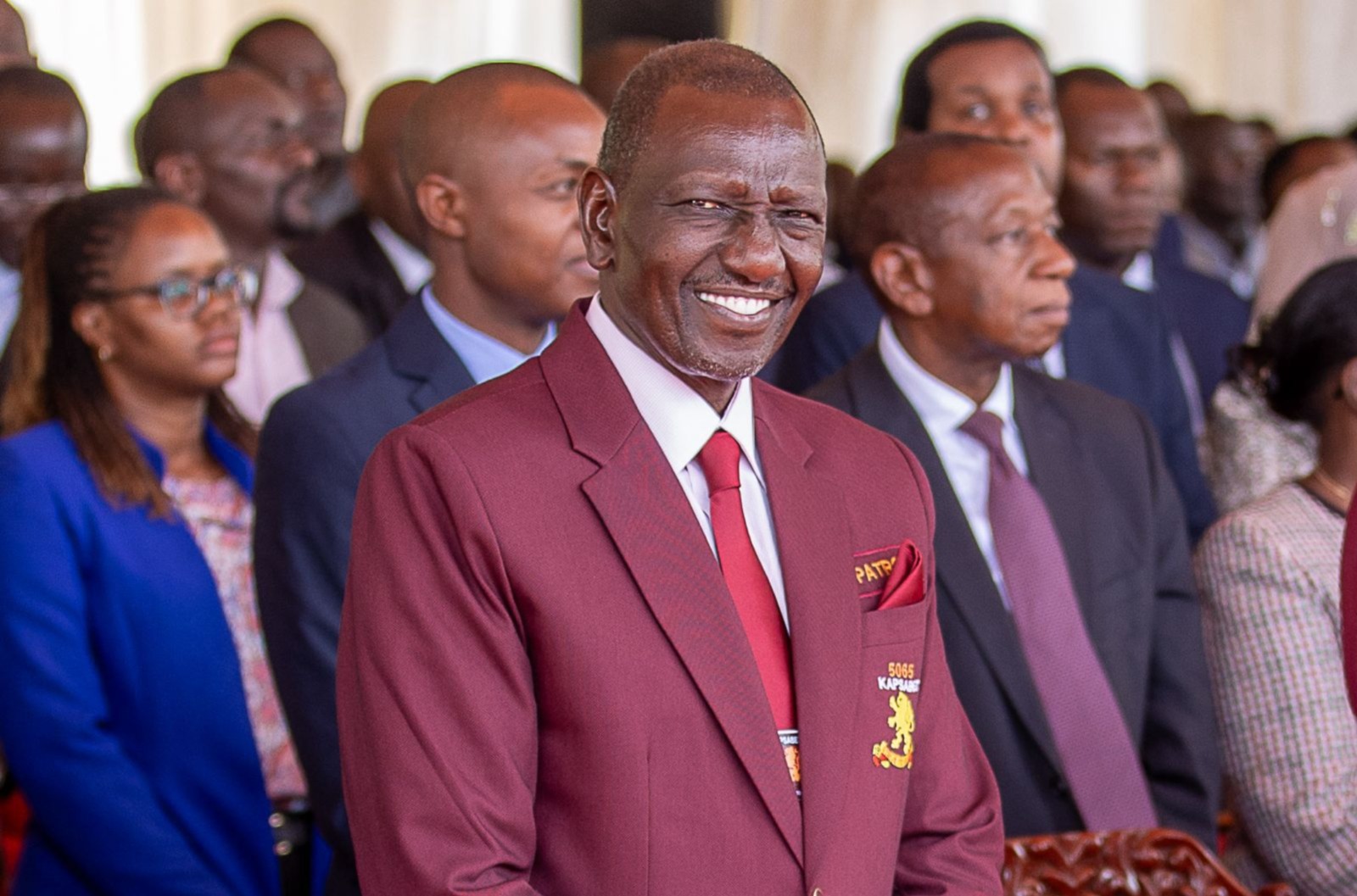 President Ruto stuns in Kapsabet Boys uniform