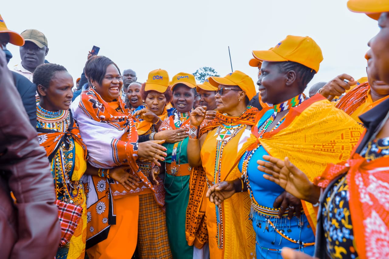 [PHOTOS] Governor Wanga pushes for ODM ‘five-piece’ vote in Narok