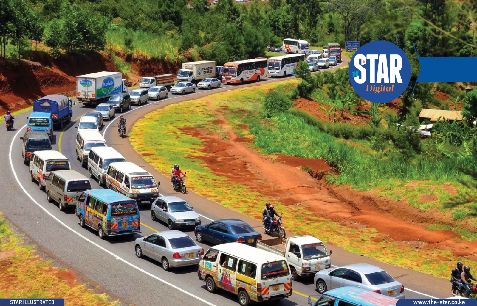 Routes to use to avoid traffic in Naivasha