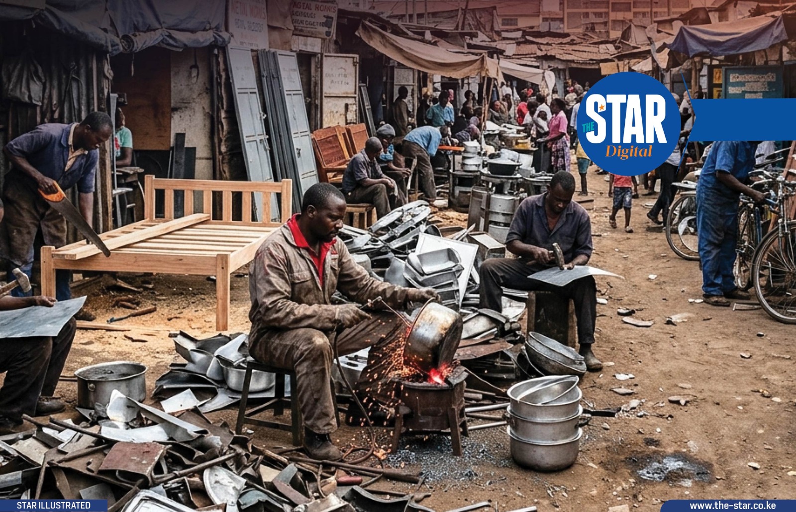 Labour force in Kenya from 2013 to 2023
