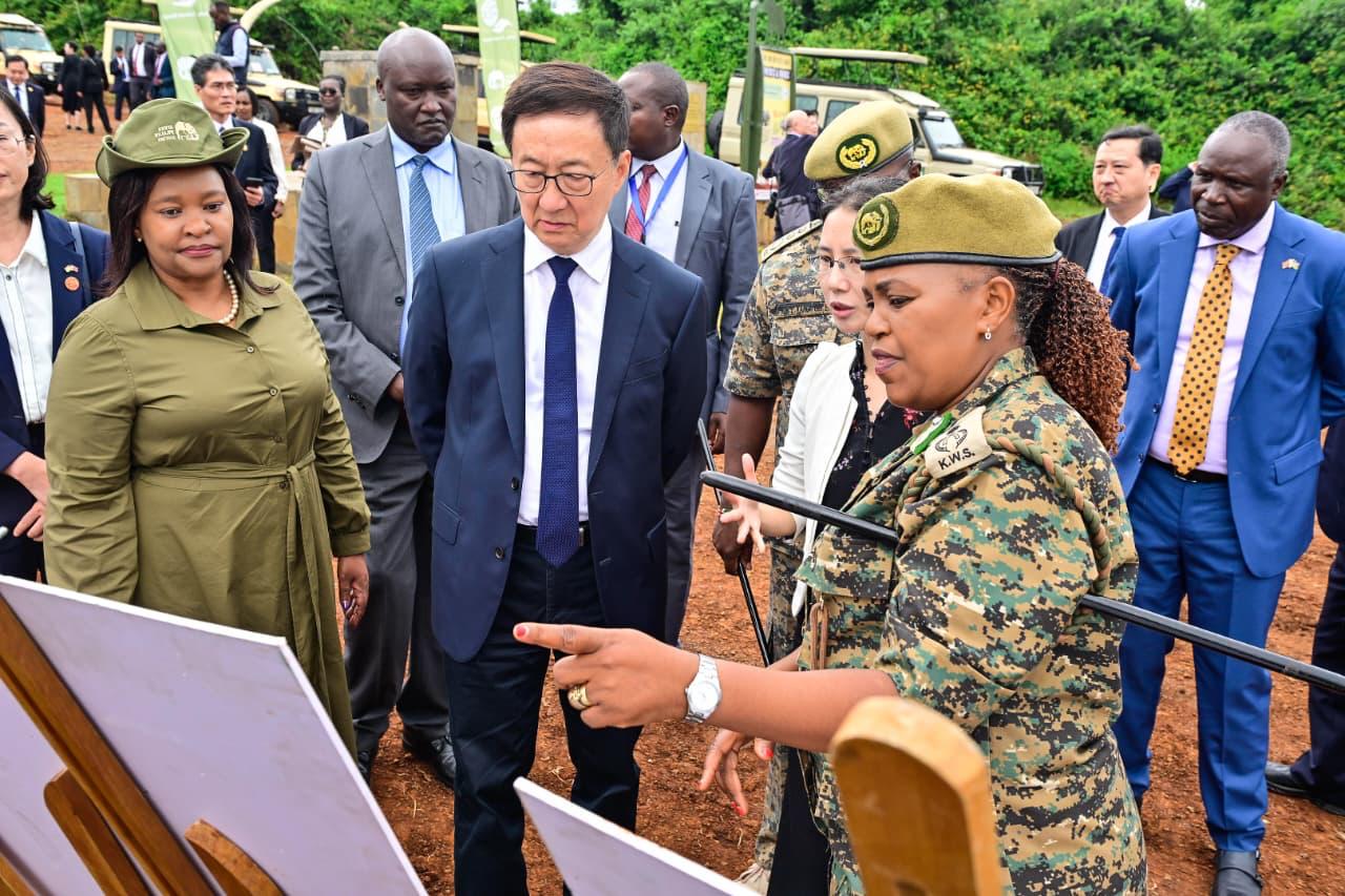 Diplomacy Meets Conservation as Chinese VP Tours Nairobi National Park During Kenya Visit