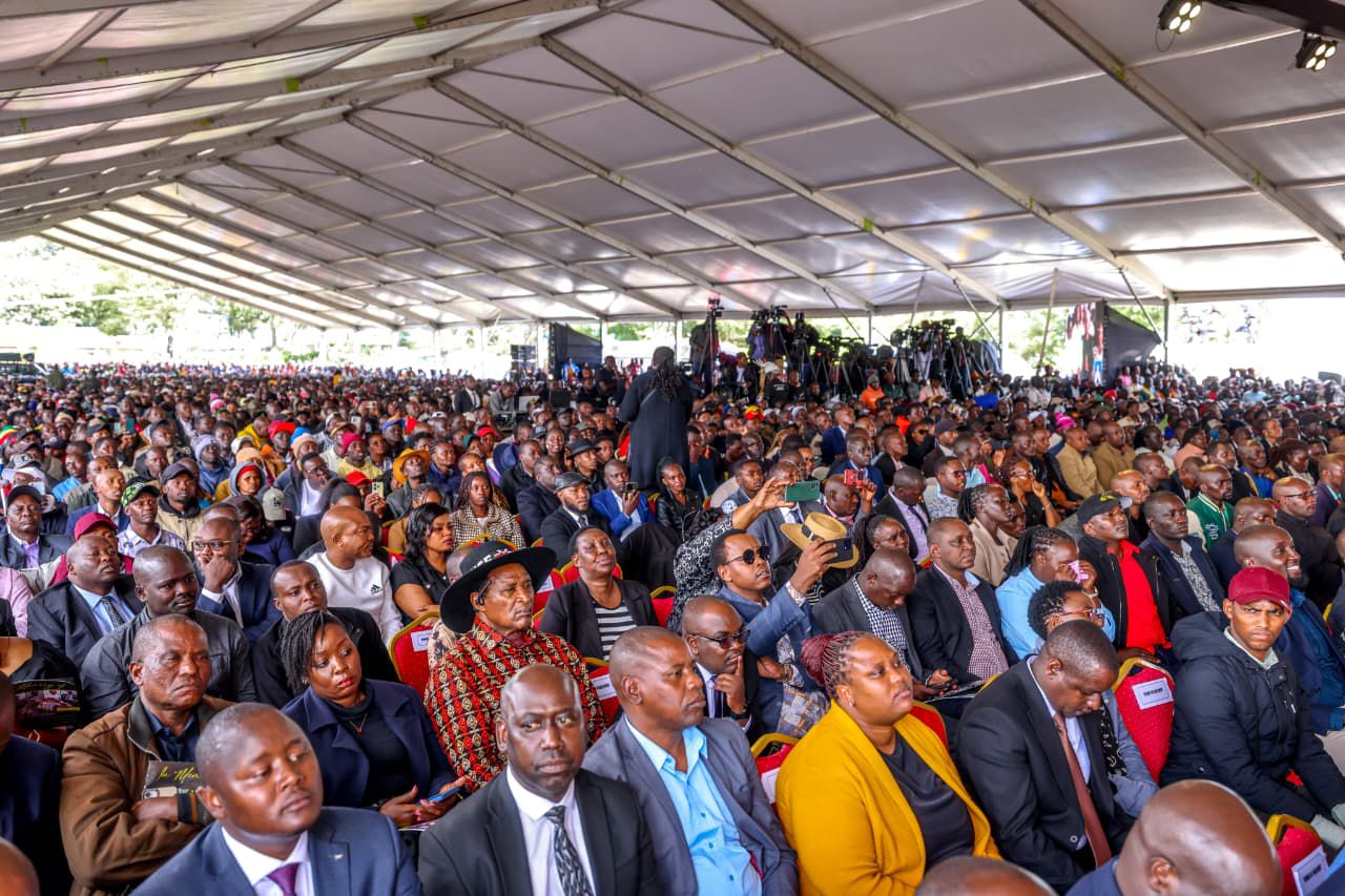 [PHOTOS] Leaders, mourners attend funeral service of MP Ng’eno and four others