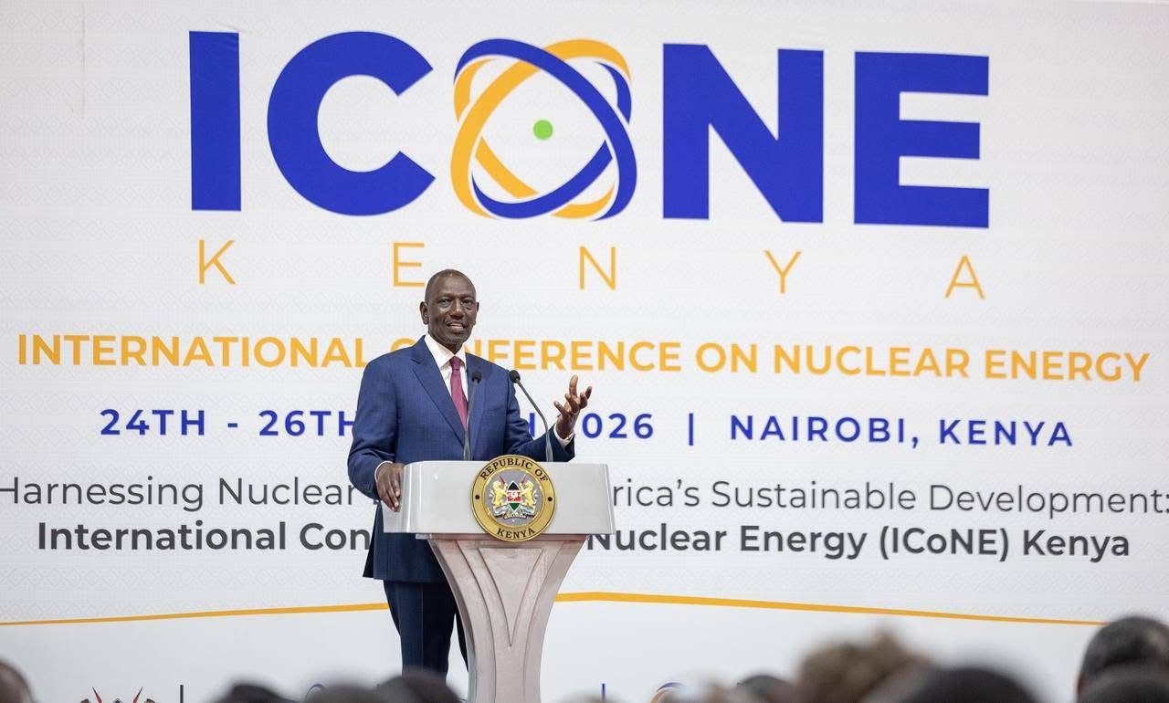 Ruto: Kenya to start 2,000MW nuclear plant in Siaya in 2027