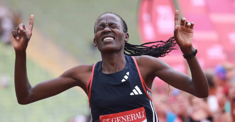 Catherine Cherotich in a previous race/ HANDOUT