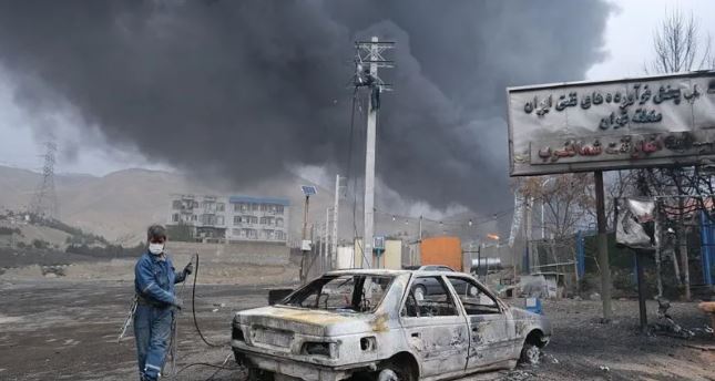 'Night turned into day': Iranians on oil depots strikes