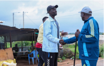 Gachagua mingles with ‘cousins’ on morning walk
