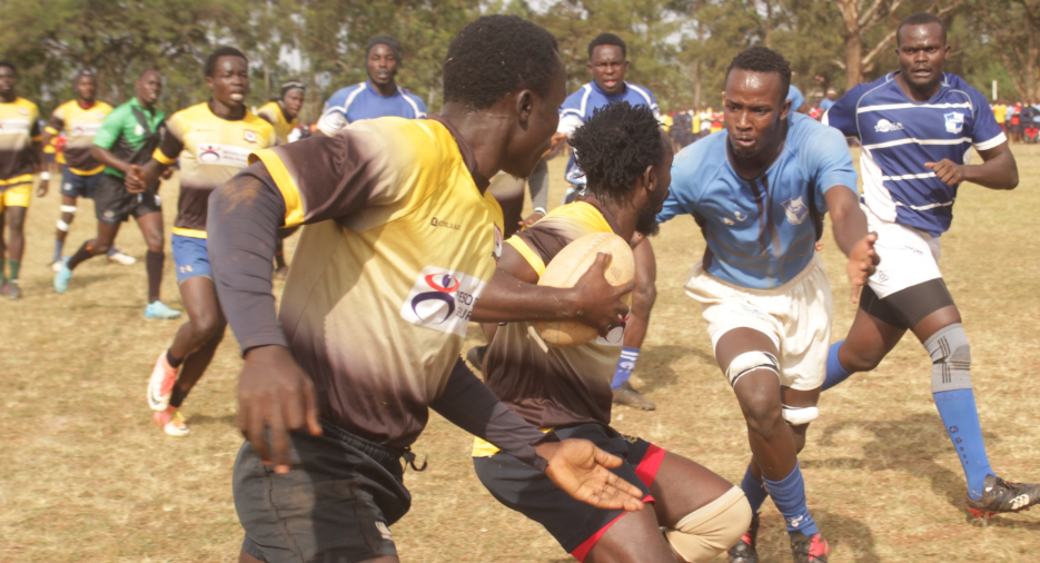Action between Kisii Rugby and Mean Machine at Cardinal Otunga High School, Mosocho/ANGWENYI GICHANA