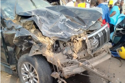 Duale's security car involved in an accident in Kisumu