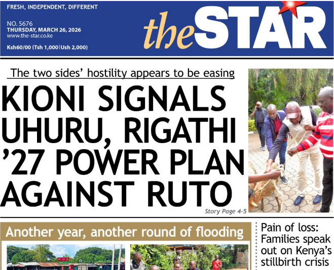 Kioni signals Uhuru, Rigathi '27 plan against Ruto