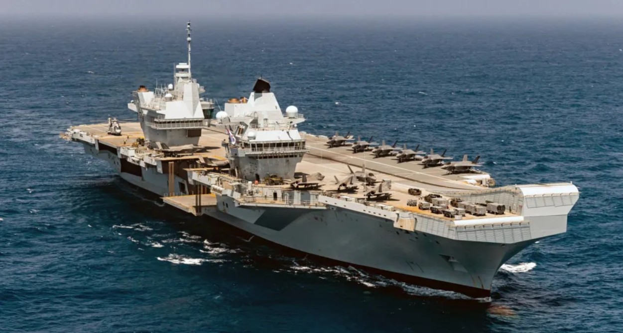 UK aircraft carrier given five days to deploy