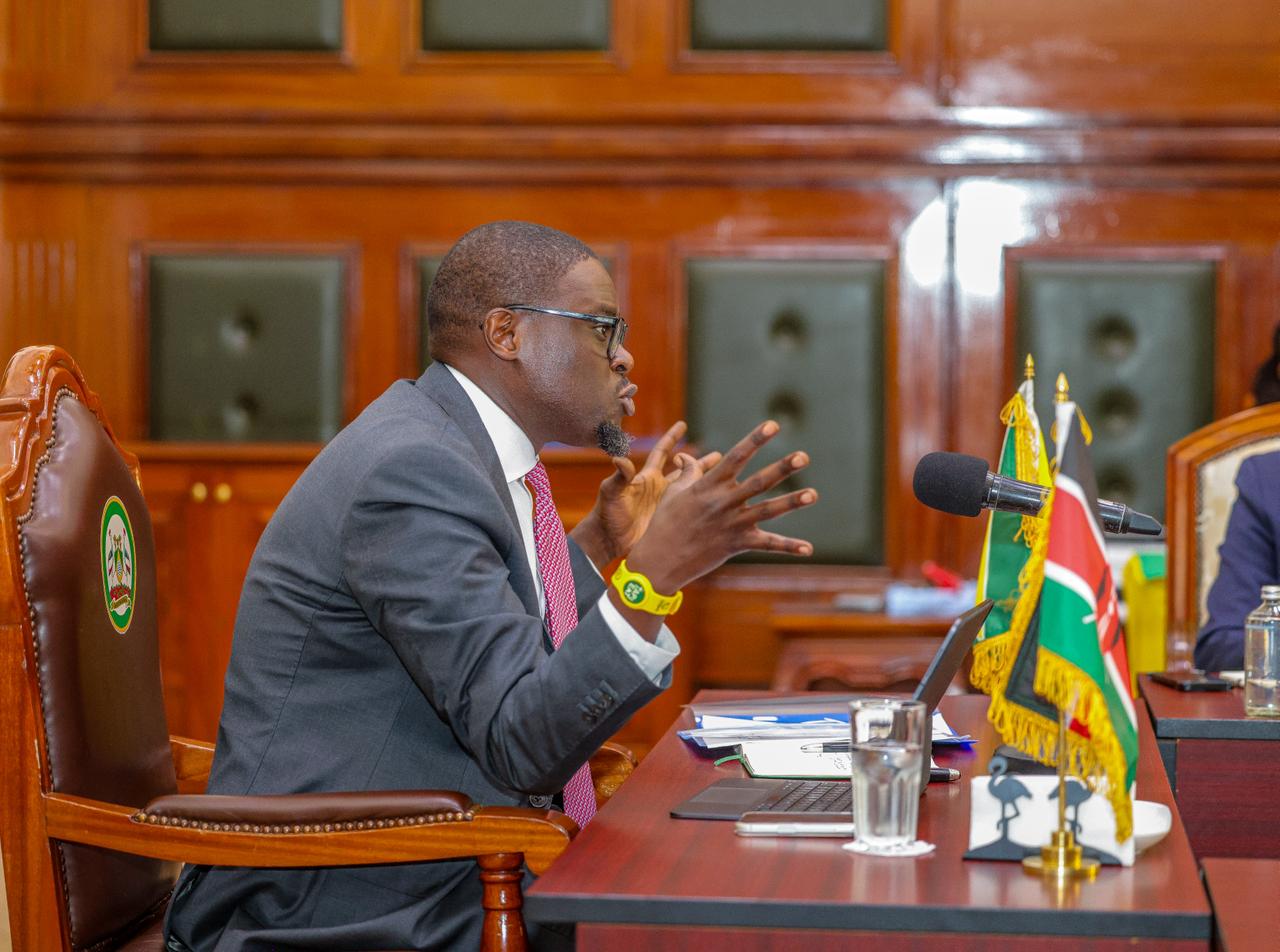Sakaja holds first meeting after pact with national government