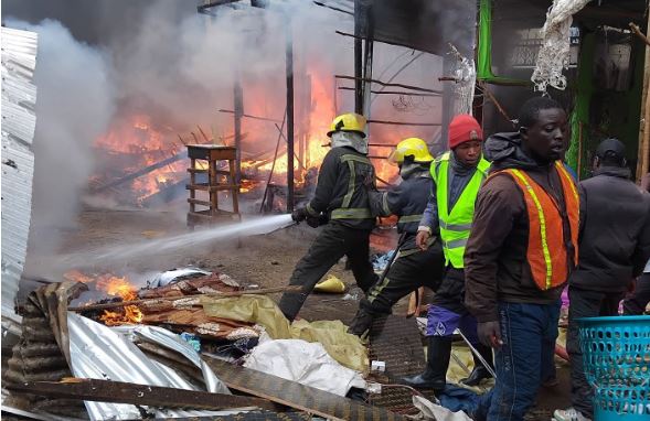 Toi fire: Kibra MP pledges support to affected traders