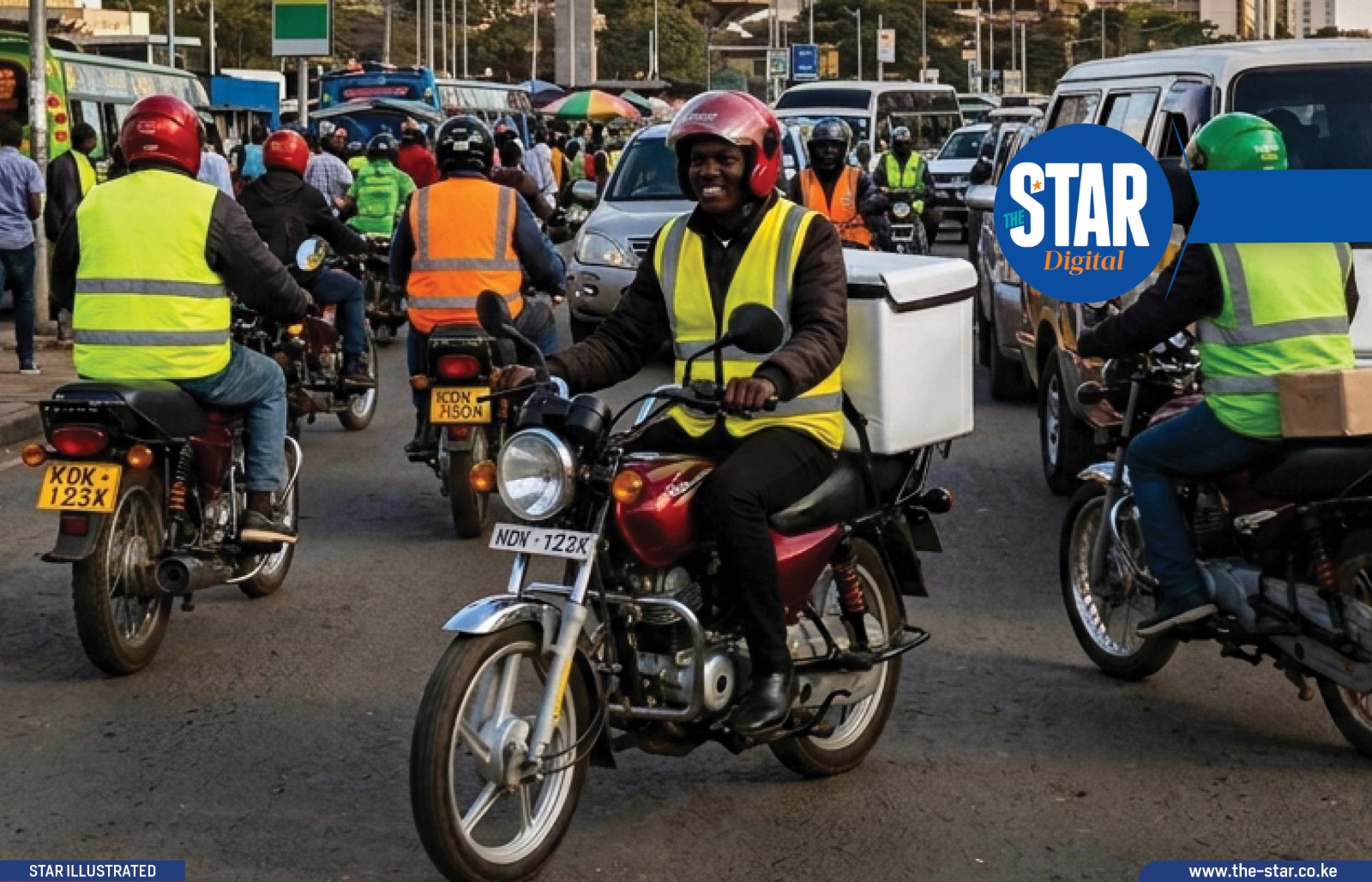 The structure of Africa's gig economy