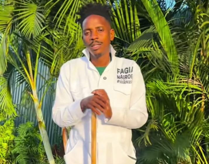 Eric Omondi rallies Nairobi residents for clean-up