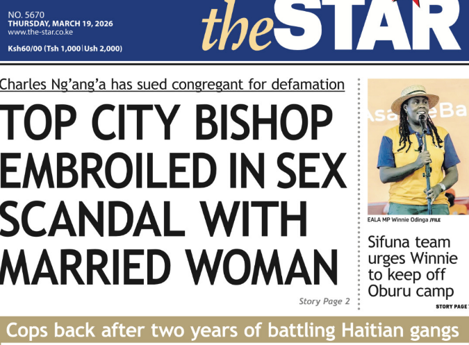 Bishop in storm over alleged affair with woman