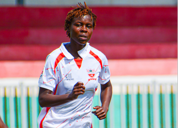 Kayole Starlets new recruit Calta Nasambu