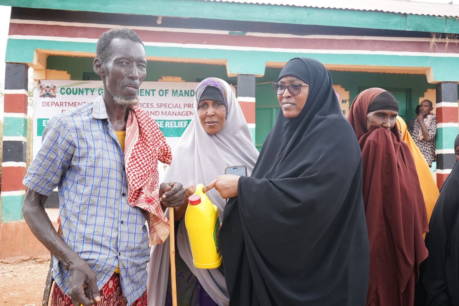 Mandera intensifies drought relief support as heavens open up