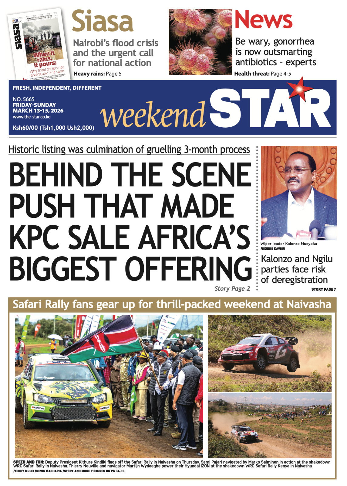 Briefs: Push that made KPC sale Africa's biggest