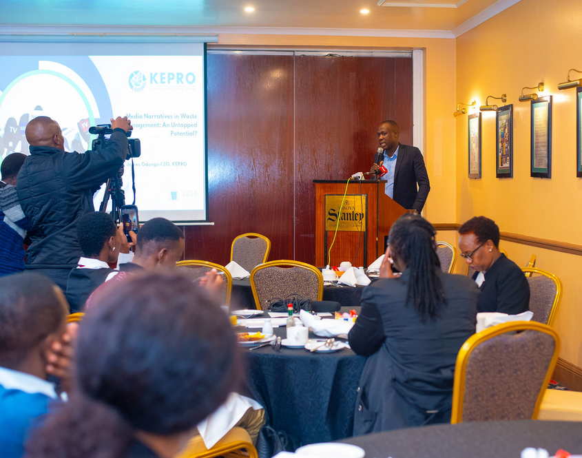 Journalists trained on waste management rules in Kenya