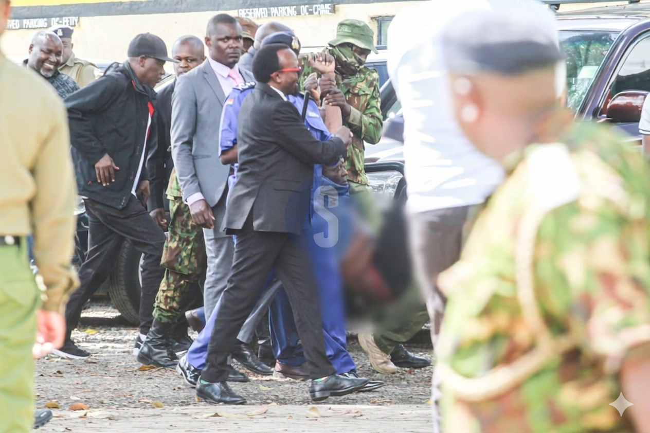 Tuju arrested hours after resurfacing