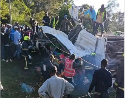 One life lost too many, Gachagua says after Nyeri crash that killed 15