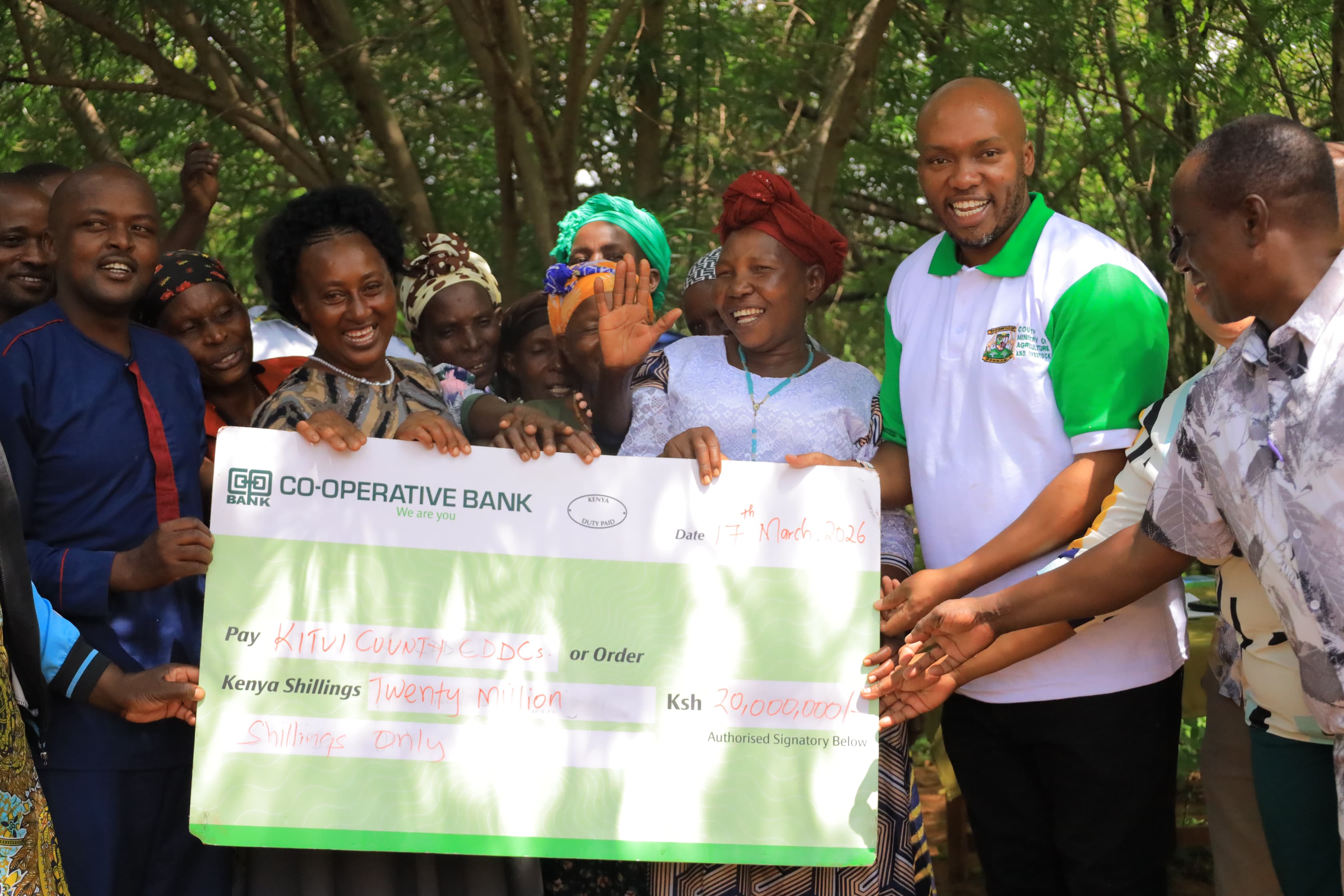 (page 22 story 3) Kitui starts 200 demo farms to boost food security and incomes