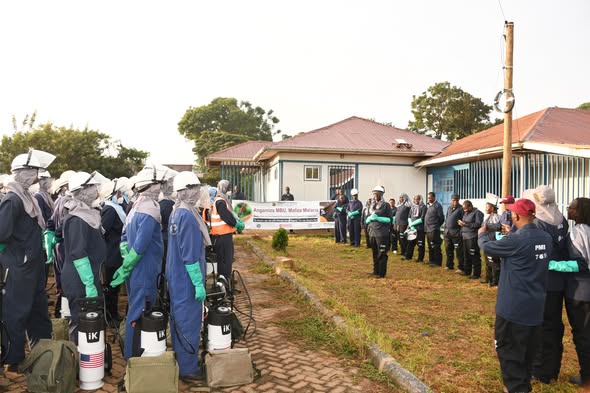 US-backed malaria spraying reaches 1m residents